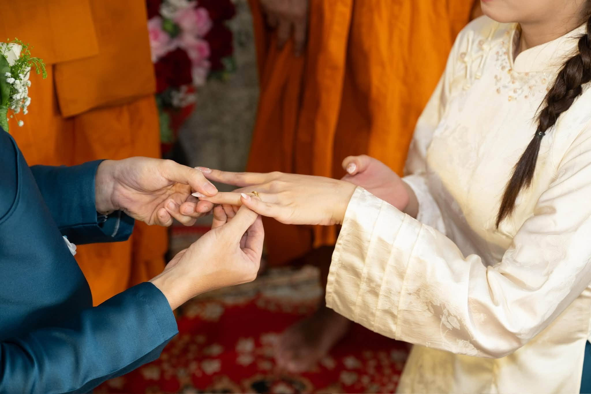 Lễ Hằng Thuận tại Chùa Linh Phú – Khởi đầu hôn nhân trên nền tảng Chánh pháp